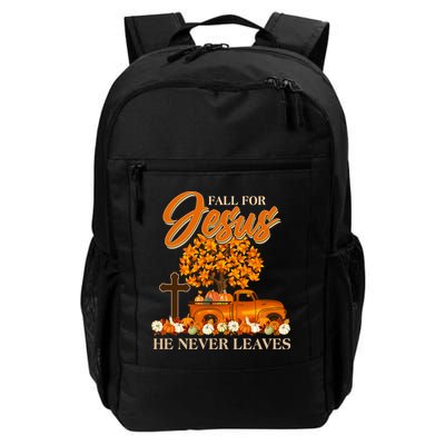 Fall For Jesus Ne Never Leaves Backpack