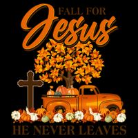 Fall For Jesus Ne Never Leaves Mug