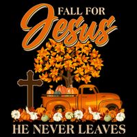 Fall For Jesus Ne Never Leaves Bag