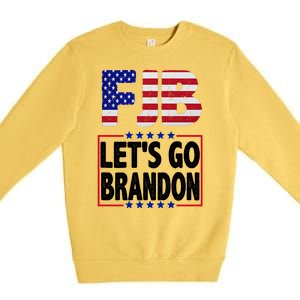 FJB F Joe Biden Lets Go Brandon Premium Crewneck Sweatshirt