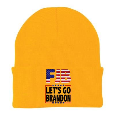 FJB F Joe Biden Lets Go Brandon Knit Cap Winter Beanie