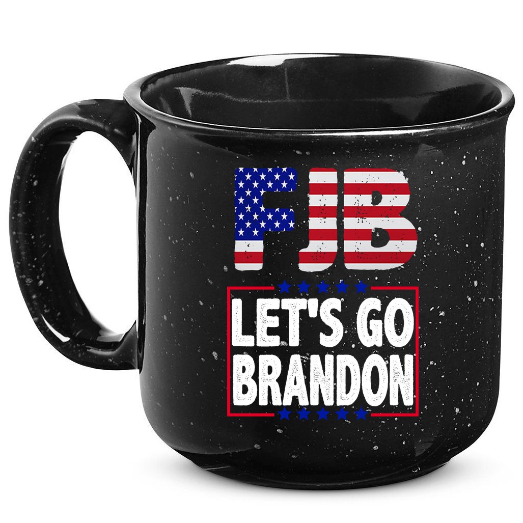 FJB F Joe Biden Lets Go Brandon 15oz Campfire Ceramic Mug