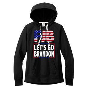 FJB F Joe Biden Lets Go Brandon Women's Fleece Hoodie