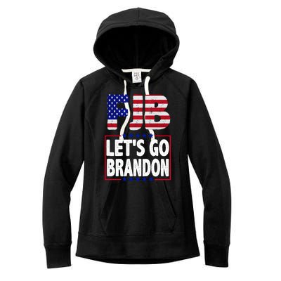 FJB F Joe Biden Lets Go Brandon Women's Fleece Hoodie