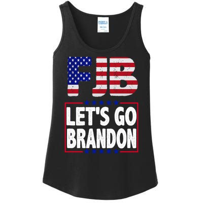 FJB F Joe Biden Lets Go Brandon Ladies Essential Tank