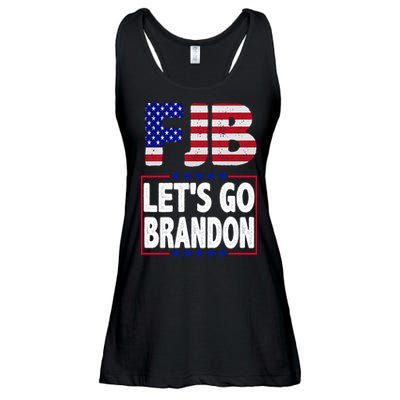 FJB F Joe Biden Lets Go Brandon Ladies Essential Flowy Tank