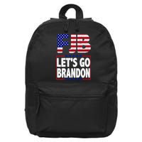 FJB F Joe Biden Lets Go Brandon 16 in Basic Backpack