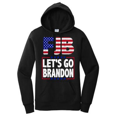 FJB F Joe Biden Lets Go Brandon Women's Pullover Hoodie