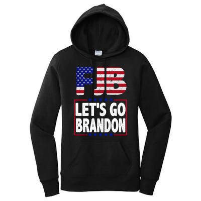 FJB F Joe Biden Lets Go Brandon Women's Pullover Hoodie