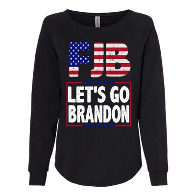 FJB F Joe Biden Lets Go Brandon Womens California Wash Sweatshirt