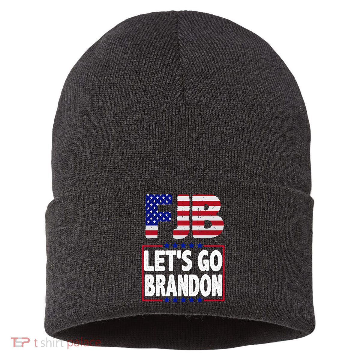 FJB F Joe Biden Lets Go Brandon Sustainable Knit Beanie