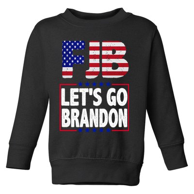 FJB F Joe Biden Lets Go Brandon Toddler Sweatshirt
