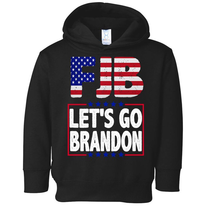 FJB F Joe Biden Lets Go Brandon Toddler Hoodie