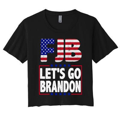 FJB F Joe Biden Lets Go Brandon Crop Top