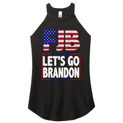 FJB F Joe Biden Lets Go Brandon Women's Perfect Tri Rocker Tank