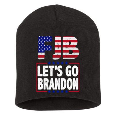 FJB F Joe Biden Lets Go Brandon Short Acrylic Beanie