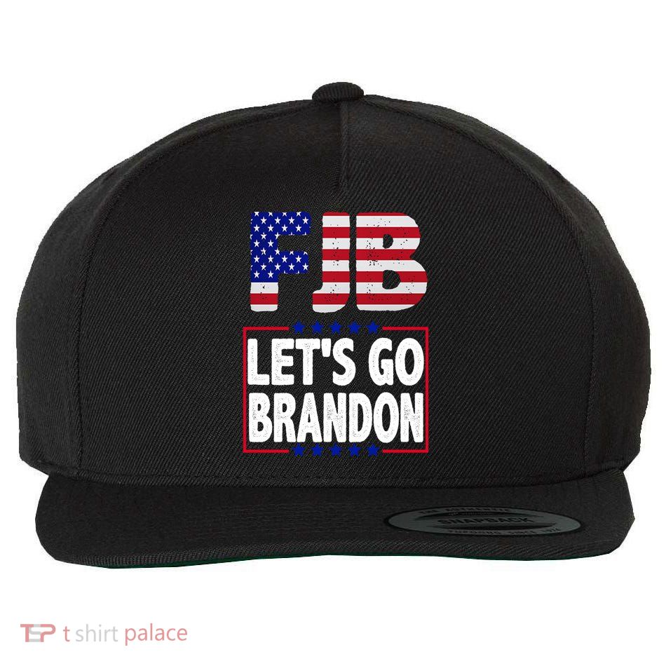 FJB F Joe Biden Lets Go Brandon Wool Snapback Cap