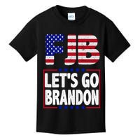 FJB F Joe Biden Lets Go Brandon Kids T-Shirt