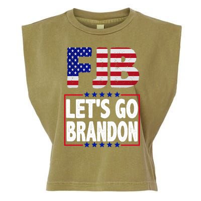 FJB F Joe Biden Lets Go Brandon Garment-Dyed Women's Muscle Tee