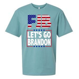 FJB F Joe Biden Lets Go Brandon Sueded Cloud Jersey T-Shirt