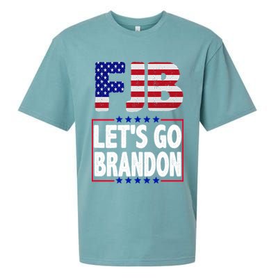 FJB F Joe Biden Lets Go Brandon Sueded Cloud Jersey T-Shirt