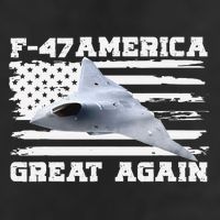 F47 Fighter Jet Aircraft US Flag F-47 Jet USA F47 Fighter Golf Towel
