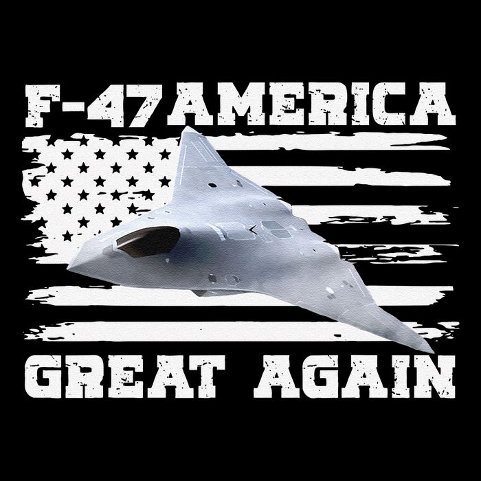 F47 Fighter Jet Aircraft US Flag F-47 Jet USA F47 Fighter Short Acrylic Beanie