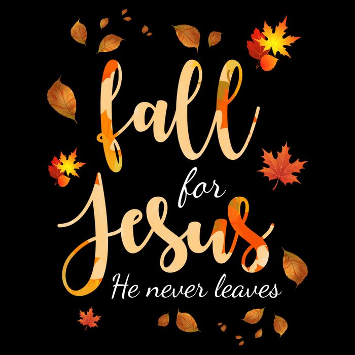Fall For Jesus He Never Leaves Autumn Sustainable Bucket Hat