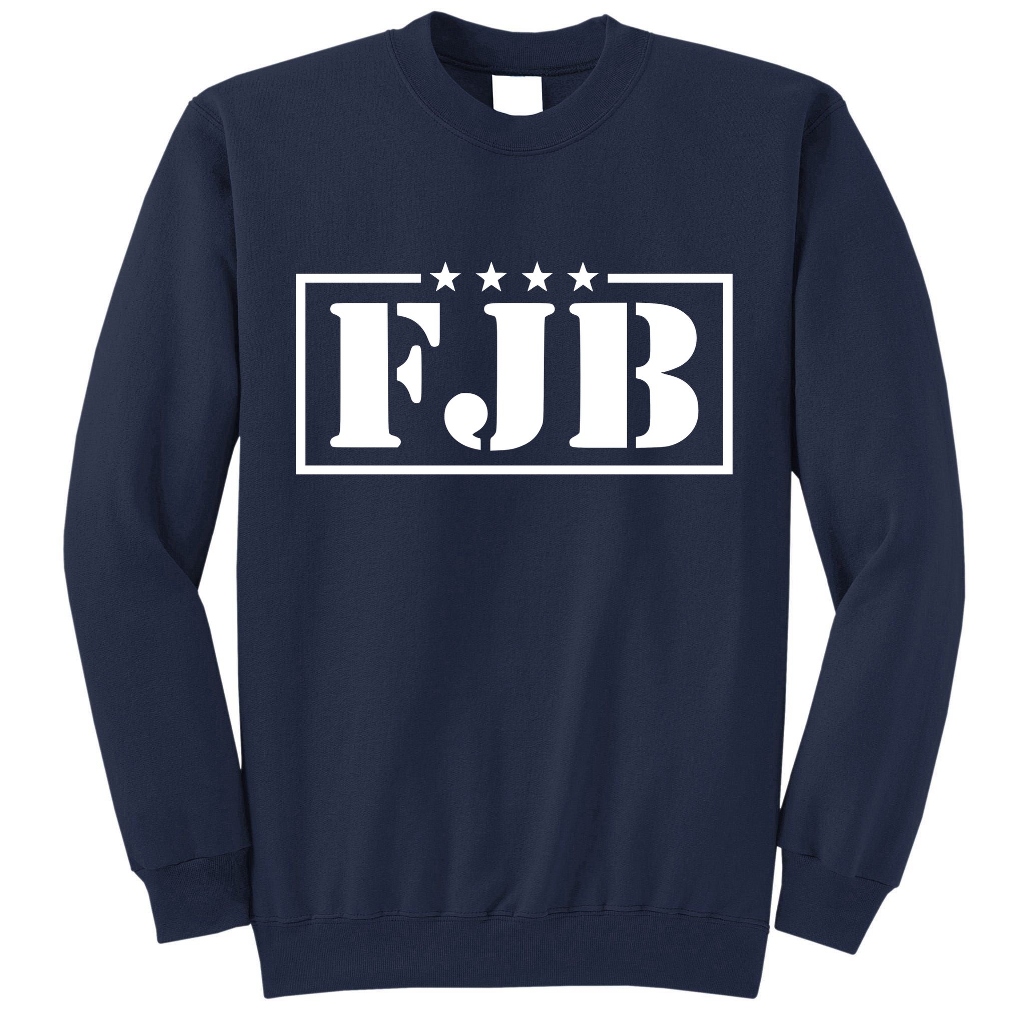 FJB F Joe Biden Anti Biden Military Tall Sweatshirt