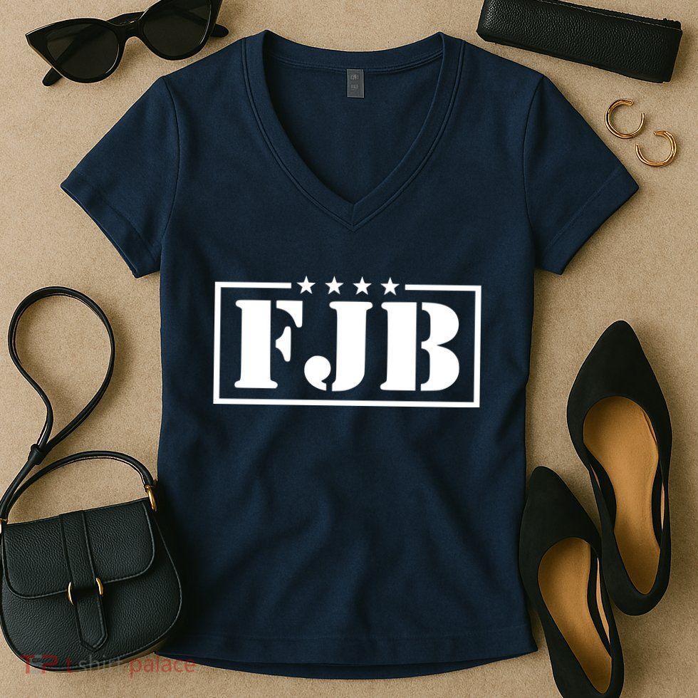 FJB F Joe Biden Anti Biden Military Women's V-Neck T-Shirt