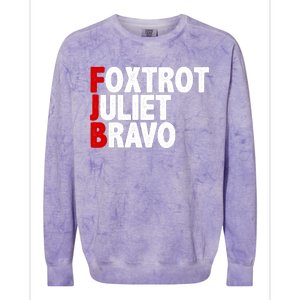 FJB Foxtrot Juliet Bravo Colorblast Crewneck Sweatshirt