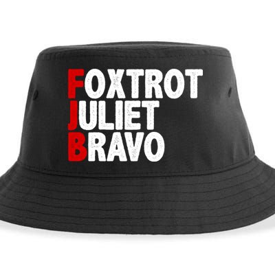 FJB Foxtrot Juliet Bravo Sustainable Bucket Hat