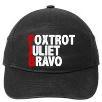 FJB Foxtrot Juliet Bravo 7-Panel Snapback Hat