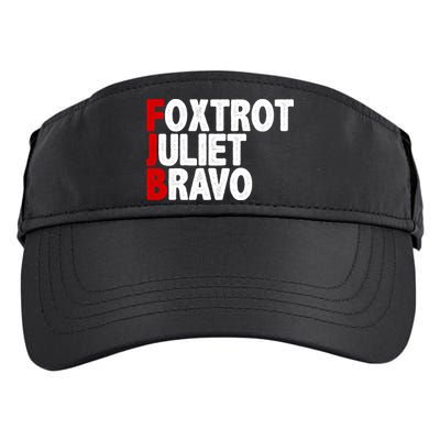 FJB Foxtrot Juliet Bravo Adult Drive Performance Visor