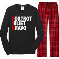 FJB Foxtrot Juliet Bravo Long Sleeve Pajama Set