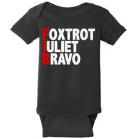 FJB Foxtrot Juliet Bravo Baby Bodysuit