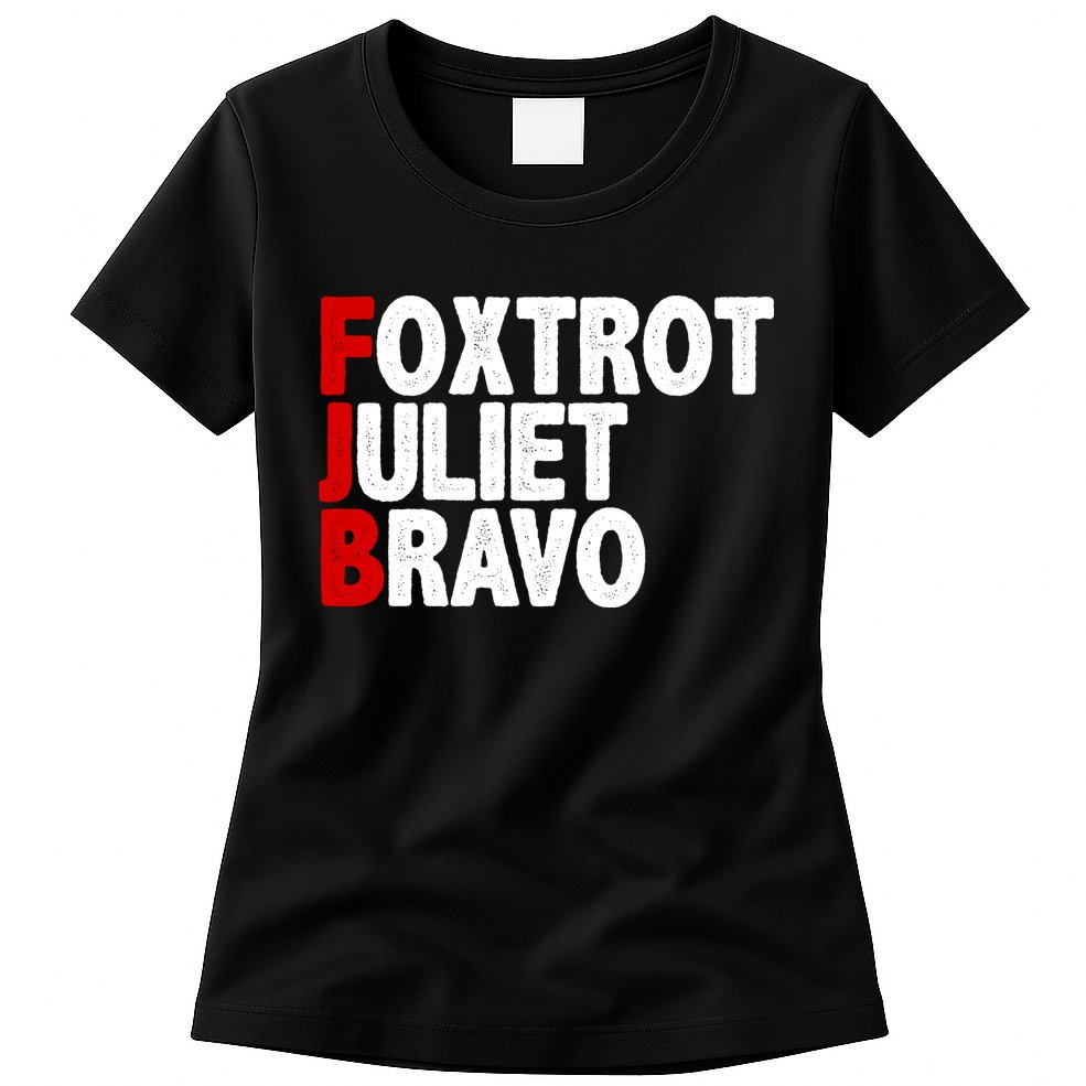FJB Foxtrot Juliet Bravo Womens T-Shirt