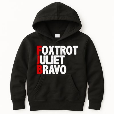 FJB Foxtrot Juliet Bravo Kids Hoodie