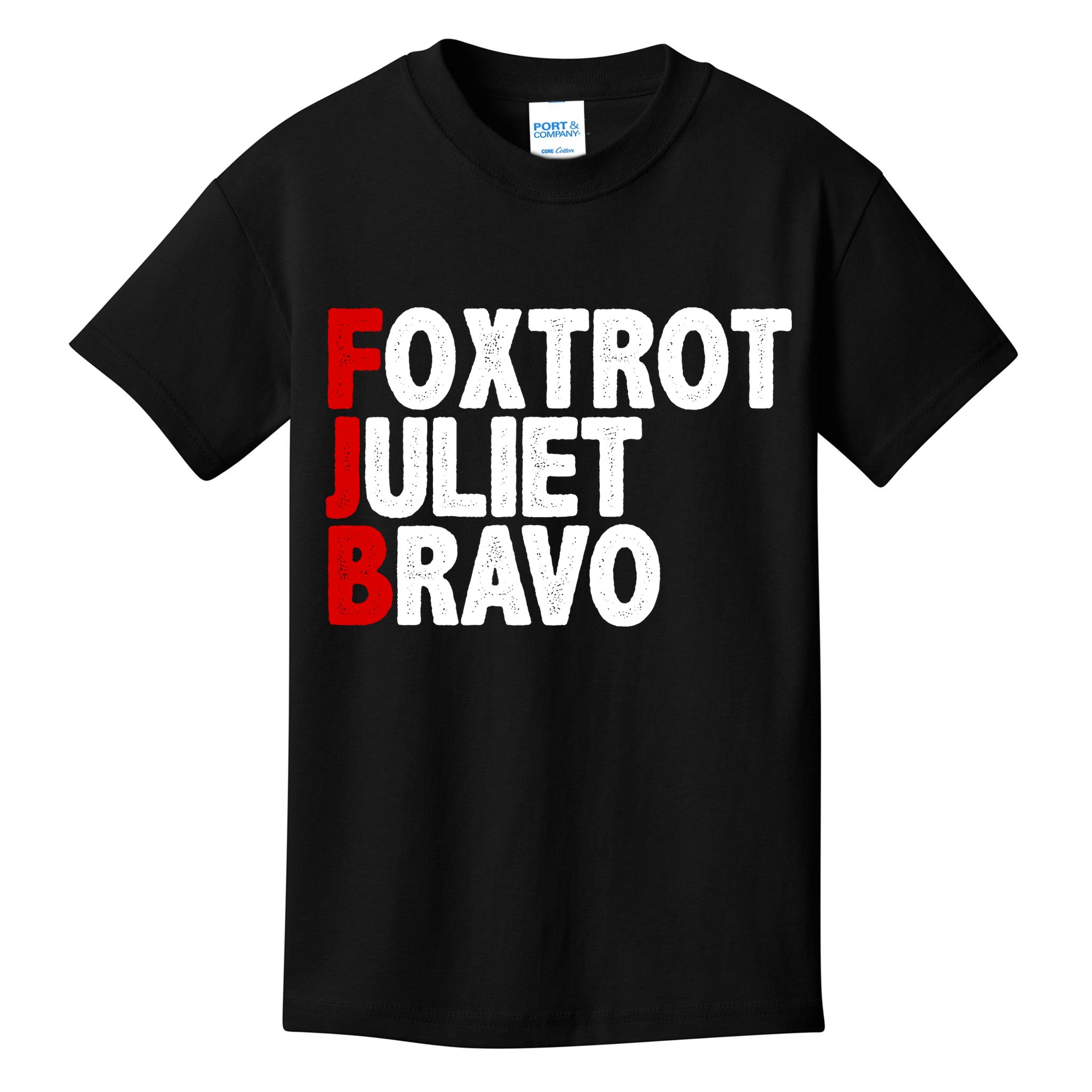 FJB Foxtrot Juliet Bravo Kids T-Shirt