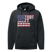 FJB Foxtrot Juliet Bravo USA Anti Biden Performance Fleece Hoodie