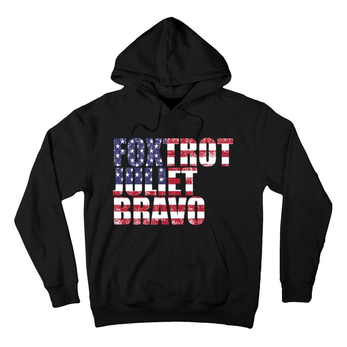 FJB Foxtrot Juliet Bravo USA Anti Biden Hoodie