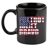 FJB Foxtrot Juliet Bravo USA Anti Biden 11oz C Handle Ceramic Mug
