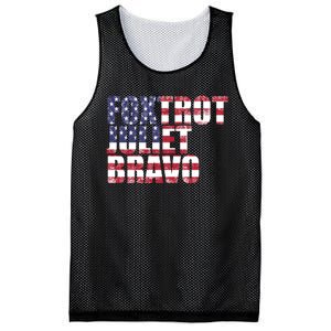 FJB Foxtrot Juliet Bravo USA Anti Biden Mesh Reversible Basketball Jersey Tank