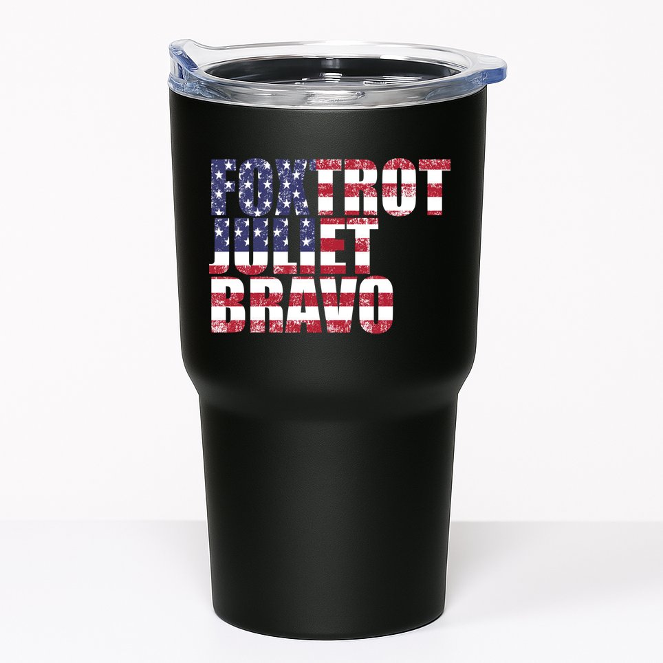 FJB Foxtrot Juliet Bravo USA Anti Biden Tumbler
