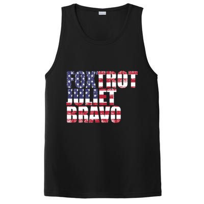 FJB Foxtrot Juliet Bravo USA Anti Biden PosiCharge Competitor Tank