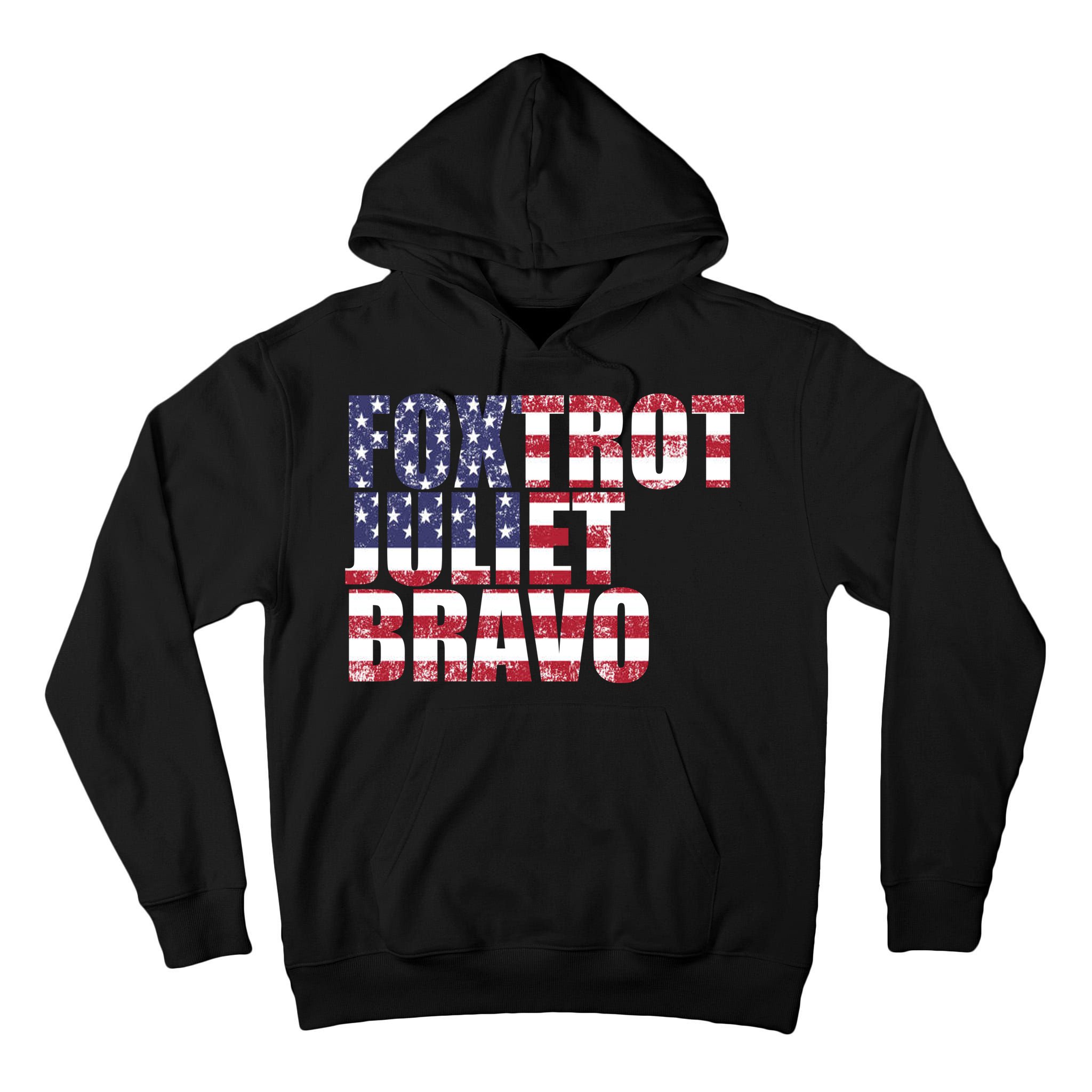 FJB Foxtrot Juliet Bravo USA Anti Biden Tall Hoodie