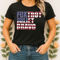 FJB Foxtrot Juliet Bravo USA Anti Biden Womens T-Shirt