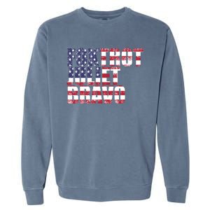 FJB Foxtrot Juliet Bravo USA Anti Biden Garment-Dyed Sweatshirt