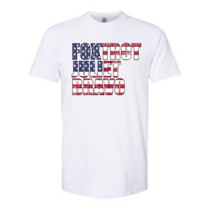 FJB Foxtrot Juliet Bravo USA Anti Biden Softstyle CVC T-Shirt