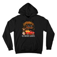 Fall For Jesus He Never Leaves Thanksgiving Party Hoodie